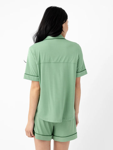 Women's Bamboo Stretch-Knit Short Sleeve Pajama Top - Last Chance