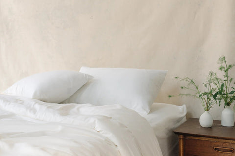 Linen Bamboo Pillow Shams - Last Chance