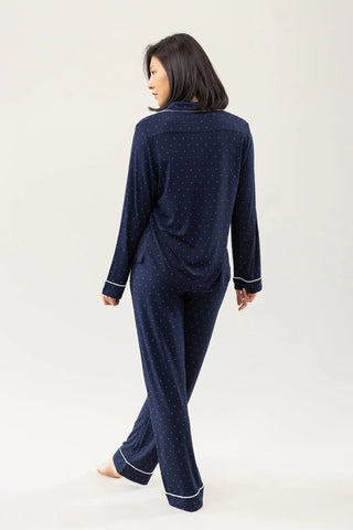 Women's Bamboo Stretch-Knit Long Sleeve Pajama Top - Last Chance