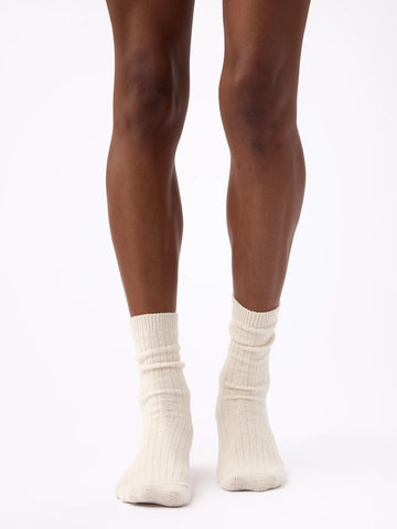 Women's Plush Lounge Calf Sock