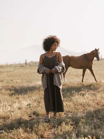 Women's Sunset Gathered Dress - Last Chance