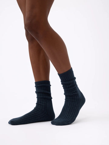 Women's Plush Lounge Calf Sock 3-Pack