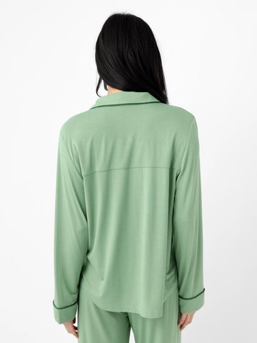 Women's Bamboo Stretch-Knit Long Sleeve Pajama Top - Last Chance