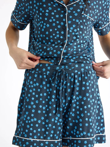 Women's Bamboo Stretch-Knit Short Sleeve Pajama Set - Last Chance