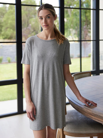 Women's Bamboo Stretch-Knit Sleep Dress