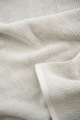 Ribbed Terry Bath Towels