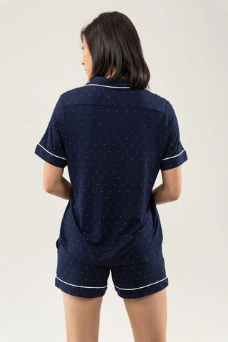 Women's Bamboo Stretch-Knit Short Sleeve Pajama Set - Last Chance