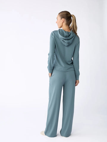 Women's Brushed Bamboo Wide Leg Pull-On Pant