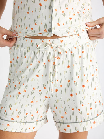 Women's Bamboo Stretch-Knit Short Sleeve Pajama Set - Last Chance