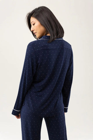 Women's Bamboo Stretch-Knit Long Sleeve Pajama Top - Last Chance