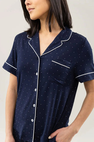 Women's Bamboo Stretch-Knit Short Sleeve Pajama Set - Last Chance