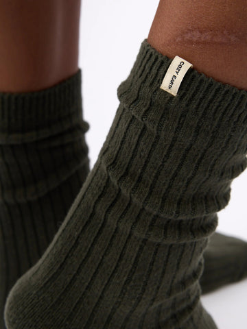 Women's Plush Lounge Calf Sock 3-Pack