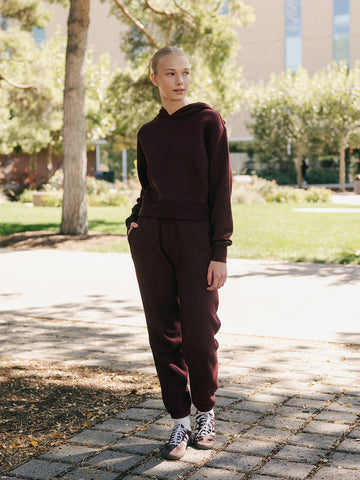 Women's CityScape Cropped Hoodie - Last Chance