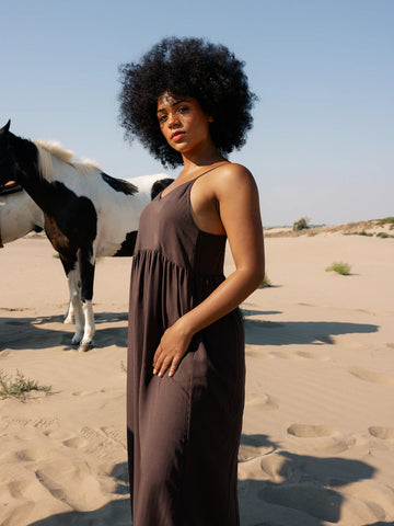 Women's Sunset Gathered Dress - Last Chance
