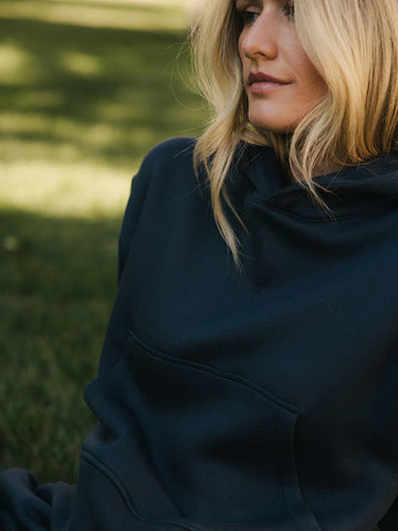 Women's CityScape Cropped Hoodie - Last Chance