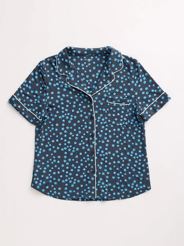 Women's Bamboo Stretch-Knit Short Sleeve & Pant Pajama Set - Last Chance