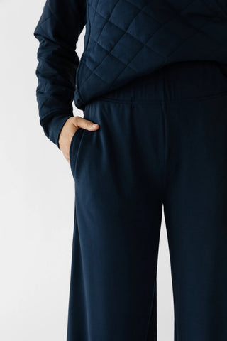 Women's Brushed Bamboo Wide Leg Pull-On Pant