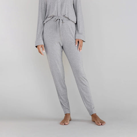 Women's Bamboo Stretch-Knit Tapered Pant
