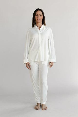 Women's Bamboo Stretch-Knit Tapered Pant