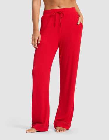 Women's Bamboo Rib-Knit Classic Pajama Pant