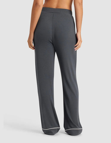 Women's Bamboo Rib-Knit Classic Long Sleeve Pajama Set
