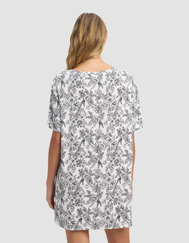 Women's Bamboo Stretch-Knit Sleep Dress