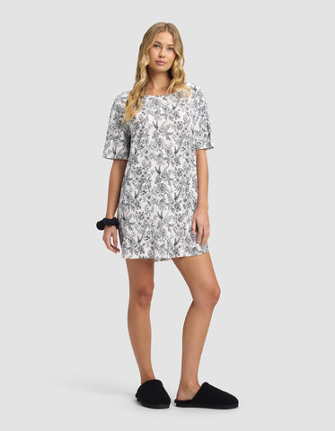 Women's Bamboo Stretch-Knit Sleep Dress