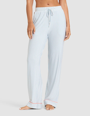 Women's Bamboo Stretch-Knit Short Sleeve & Pant Pajama Set - Last Chance