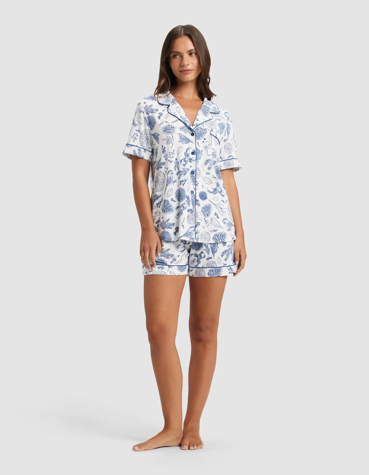 Women's Bamboo Stretch-Knit Short Sleeve Pajama Set - Last Chance