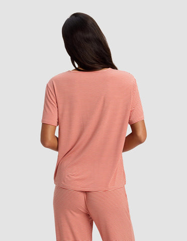 Women's Bamboo Stretch-Knit Lounge Tee