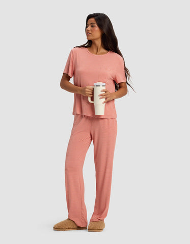 Women's Bamboo Stretch-Knit Lounge Tee