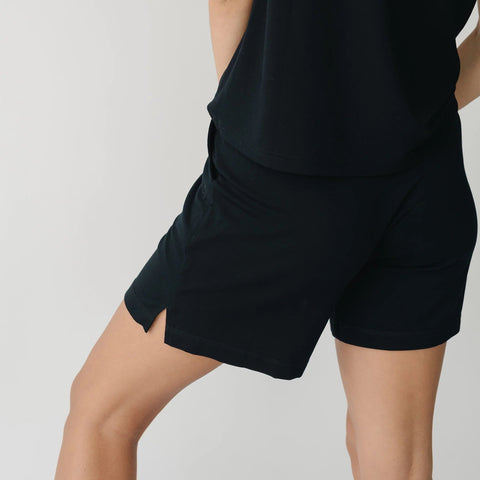 Women's Brushed Bamboo Mid-Length Shorts - Last Chance