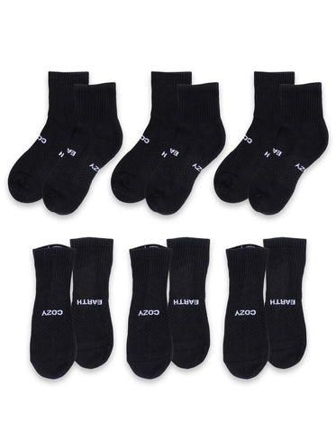 Men's Essential Quarter Sock 6-Pack