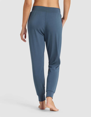 Women's Brushed Bamboo Mock Neck & Jogger Set
