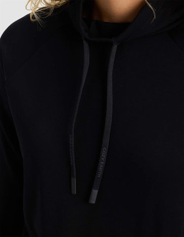 Women's Brushed Bamboo Mock Neck & Jogger Set