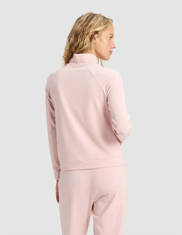 Women's Brushed Bamboo Mock Neck & Jogger Set