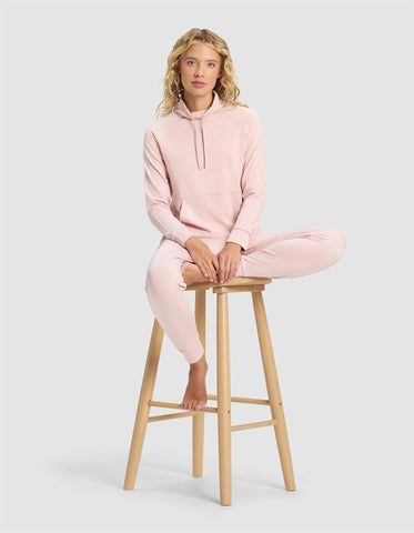 Women's Brushed Bamboo Mock Neck & Jogger Set