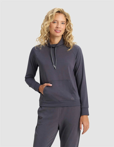 Women's Brushed Bamboo Mock Neck & Jogger Set