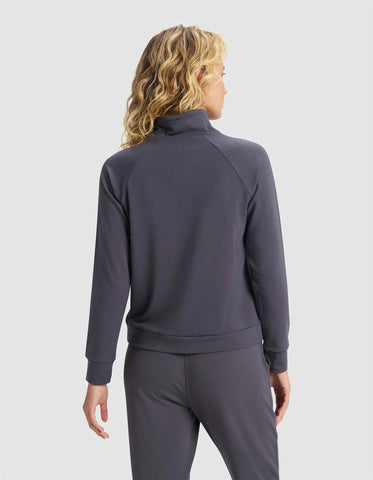 Women's Brushed Bamboo Mock Neck & Jogger Set