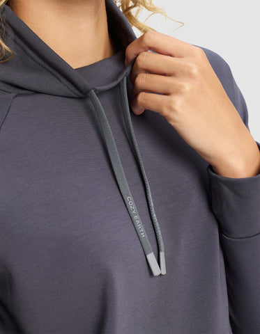 Women's Brushed Bamboo Mock Neck & Jogger Set