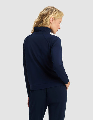 Women's Brushed Bamboo Mock Neck & Jogger Set