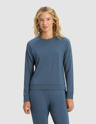 Women's Brushed Bamboo Pullover Crew