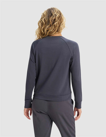 Women's Brushed Bamboo Pullover Crew