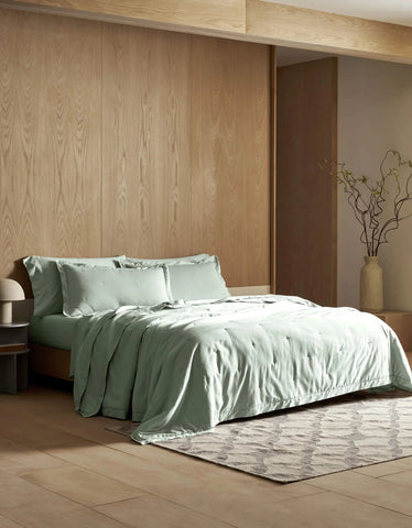 Soft-Wash Cotton Quilt Set