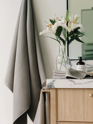 Waffle Bath Towels - Last Chance
