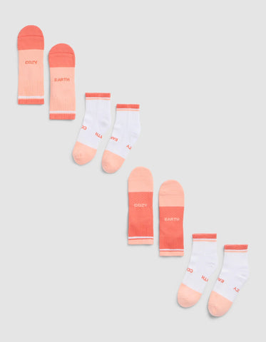 Men's Essential Quarter Sock 4-Pack - Last Chance