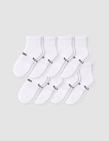 Men's Essential Quarter Sock 8-Pack