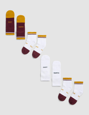 Men's Essential Quarter Sock 4-Pack