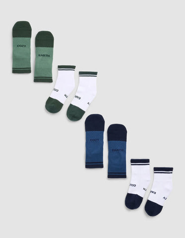 Men's Essential Quarter Sock 4-Pack - Last Chance