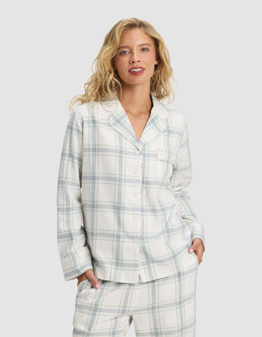 Women's Farmhouse Long Sleeve Pajama Top